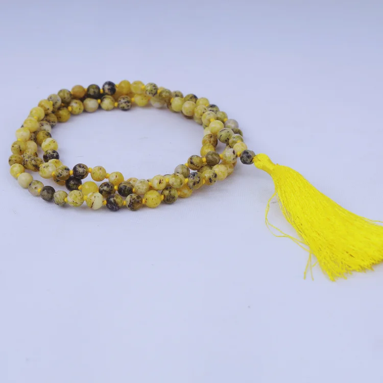 Serpentine Crystal Japa Mala